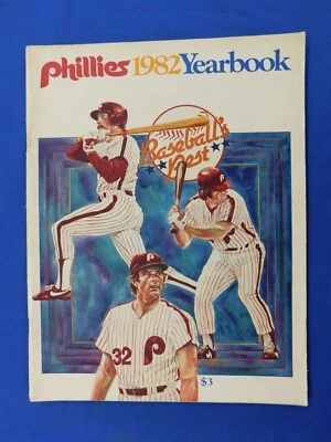 1982 Philadelphia Phillies Official Yearbook - Image 1 of 3
