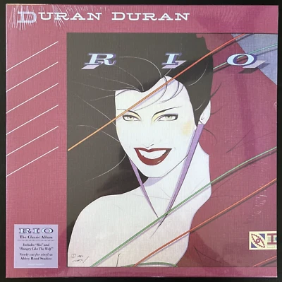 DURAN DURAN RIO VINYL LP TEXTURED SLEEVE ABBEY ROAD STUDIOS NEW SEALED MINT - Image 1 of 2