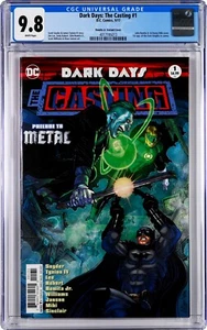 Dark Days: The Casting #1 CGC 9.8 (September 2017, DC) John Romita Jr Variant Cover - Bild 1 von 2