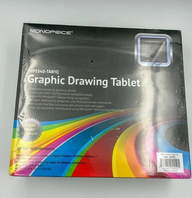 Monoprice MP5540-TAB1Q Graphic Drawing Tablet 5.5 X 4 - Image 1 of 4
