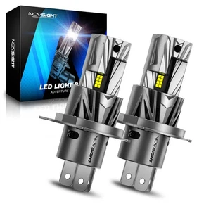 NOVSIGHT H4 HB2 9003 LED Headlight Kit 90W 6500K 30000LM High/Low Beam Bulb Lamp - Picture 1 of 10