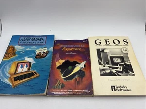 Vintage Lot Bücher / Handbücher / Programmieranleitungen Commodore 64/128 GEOS - Bild 1 von 7