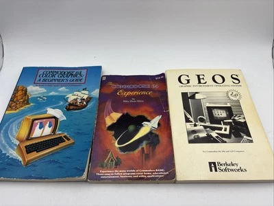 Vintage lot Books / manuals / programming guides Commodore 64/128  GEOS - Image 1 of 4