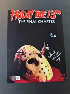 Ted White Rare! autographed signed Jason Friday 13th 8x10 photo Beckett BAS coa - Picture 1 of 1
