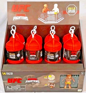 Lot of 8 UFC Punching Bags Mystery Mini Articulated 3" Action Figures w/Display - Picture 1 of 7