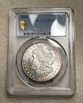 1890-CC PCGS MS-61 Key Date Morgan Dollar MM - Image 1 of 4
