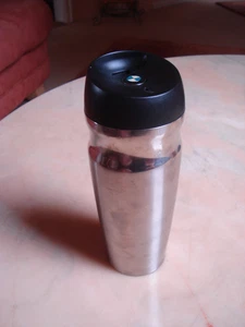 BMW Original Thermo Kaffeebecher Tee Trinkwasserflasche aus Edelstahl Logo top - Bild 1 von 7