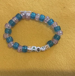 Kurtis Conner ‘KURTISTOWN’ Kandi Single Beaded Bracelet Rave Scene - Picture 1 of 1