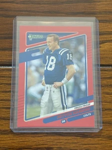 Peyton Manning 2021 Donruss Red Press Proof #148 Colts - Bild 1 von 2