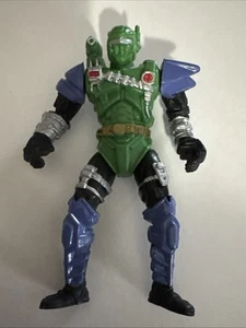 Figura de acción Chap Mei Stellar Force 1996 guerrero robótico robot verde y púrpura - Imagen 1 de 16