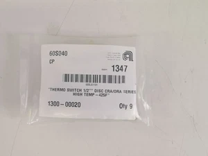 AMAT APPLIED MATERIALS 1300-00020 thermo switch 1/2 temp. 425F" 9stck - Bild 1 von 3