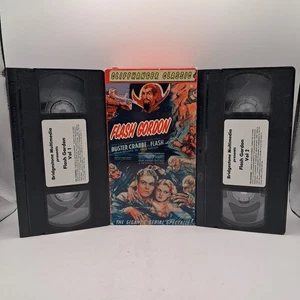 Cliffhanger Classic FLASH GORDON Buster Crabbe (1998, VHS) 2 Tape Set - Bild 1 von 9