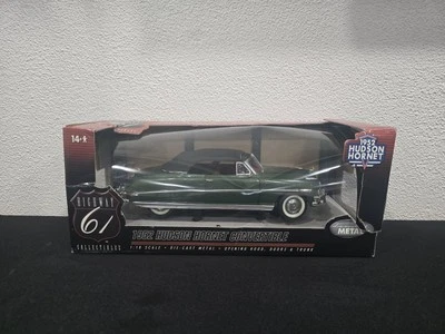 RARE 1952 HUDSON HORNET CONVERTIBLE 1:18 HIGHWAY61 DIECAST MODEL CAR  DARK GREEN - Image 1 of 4