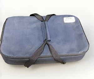 Pyrex 16”X10”X3” Glaspfanne & Deckel blau Tragetasche mit Kühlpack - Bild 1 von 8