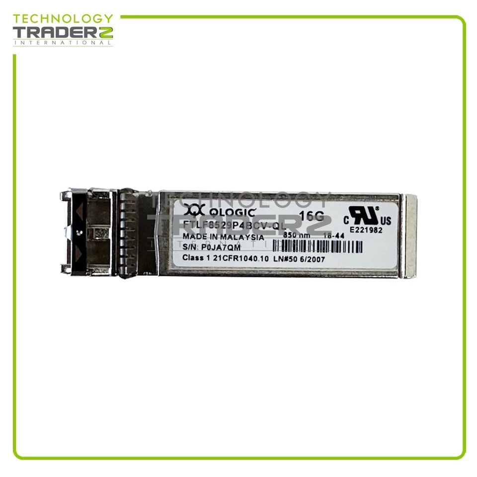 FTLF8529P4BCV-QL QLogic Finisar 16G MM Fibra 100m 850nm Dúplex SFP+ Transceptor Foto 1 de 1