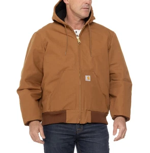 Carhartt Herren Loose Fit Firm Duck Active Flanell gefütterte Jacke - 106673 - Bild 1 von 1