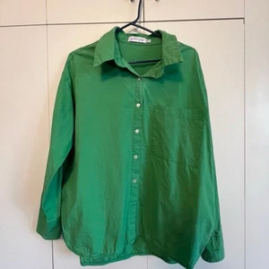 Petal & Pup Bright Green Button-Up Shirt NEW NWT Size 8 Oversized - Picture 1 of 6