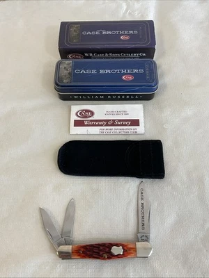 Case Brothers Knife 2004 Whittler 6383 WH SS Chestnut Bone Excellent - Image 1 of 4