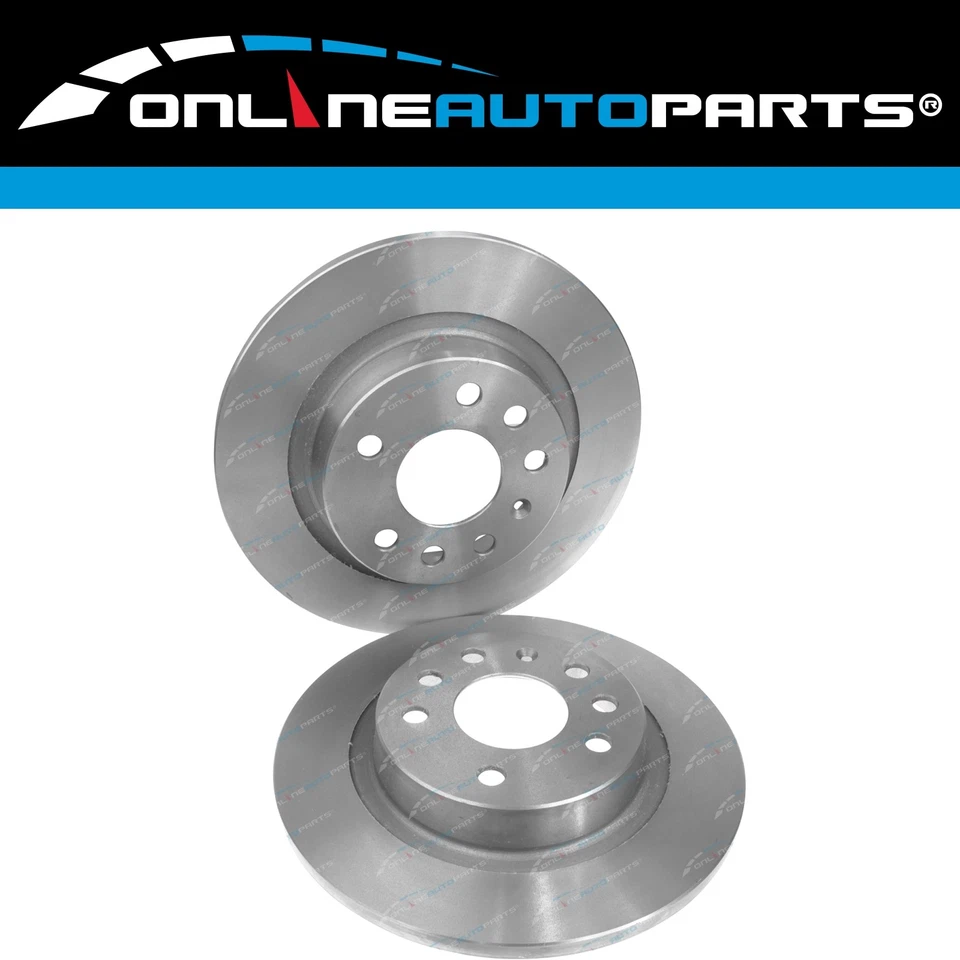 2 x Rear Disc Brake Rotors for Holden Vectra ZC Z22SE Z32SE 2003~2005 278mm - Image 1 of 1