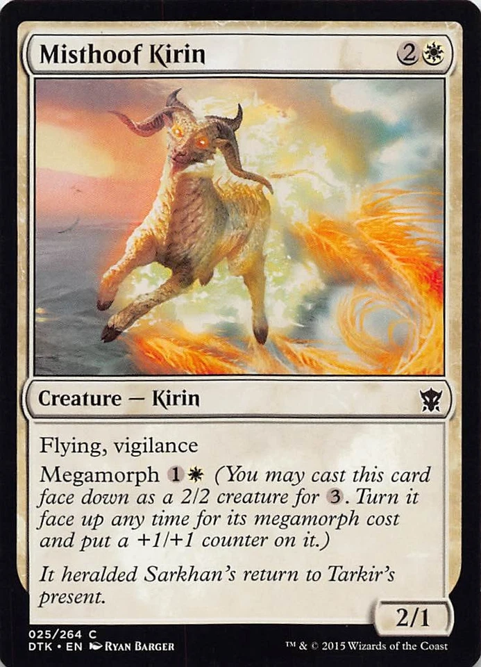 Misthoof Kirin C Dragons of Tarkir 25 NM - Image 1 of 1