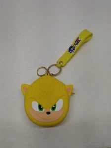Sonic The Hedgehog Keychain Coin Purse Silicone - Picture 1 of 6