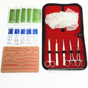 Simulation Training Kit Surgical Suture Skin Operate Practice Model Suture pad - Picture 1 of 11