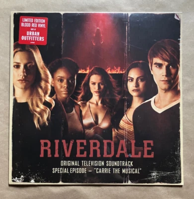 RIVERDALE Soundtrack LP 2018 US WaterTower 1st Press Red Vinyl SEALED NEW Carrie - Image 1 of 4