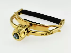 Shubb F3g Fine Tune Capo Royale Gold para guitarras con cuello más ancho nuevo en caja envío gratuito - Imagen 1 de 1