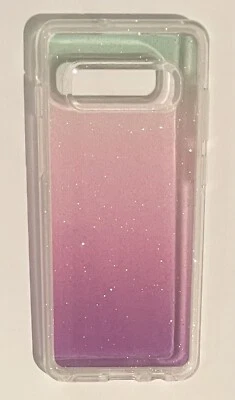 Funda de teléfono Otterbox serie Symmetry para Samsung Galaxy S10+ rosa energético degradado Foto 1 de 2