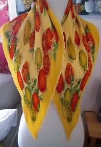 Sublime écharpe - foulard plissé en soie CHOPARD scarf - Imagen 1 de 7