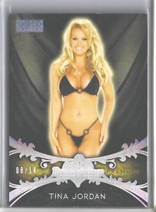 2020 Benchwarmer Gold Premium Base Silver Holo 115 Tina Jordan 08/14 SKC - Imagen 1 de 2
