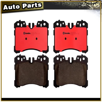 Комплект передних керамических тормозных колодок Brembo (4 шт.) подходит для Lexus Ls460 2007 2017 годов выпуска - Изображение 1 из 3