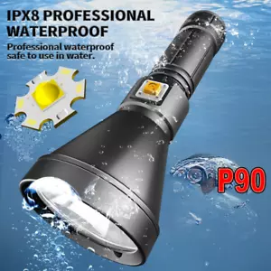 Linterna de buceo más potente taza de luz grande fija impermeable - Imagen 1 de 11