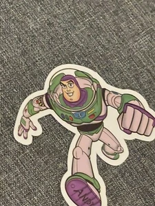Disney Cartoons Toy story buzz lightyear TV SHOW SMALL STICKER STICKERS - Picture 1 of 1