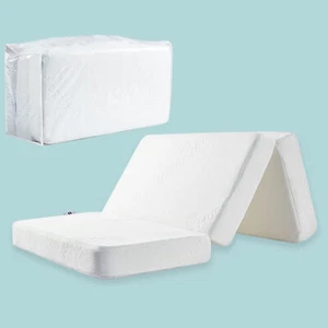 Tri-Fold Memory Form Pack n Play Mattress Pad with Waterproof and Washable Cover - Picture 1 of 11