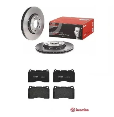 PARA RENAULT MEGANE DISCOS Y PASTILLAS DE FRENO DELANTEROS BREMBO (discos ventilados 280 mm) Foto 1 de 3