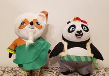 Dreamworks~Kung Fu Panda 3 Set of 2 Plush~Po & Master Shifu~Toy Factory.
