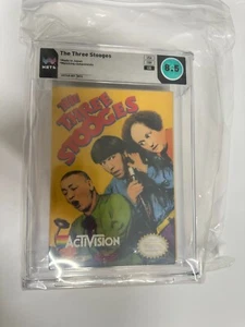 The Three Stooges Nintendo NES WATA Calificado 8.5 CIB SIN USAR, EN CAJA NO VGA CGC - Imagen 1 de 2