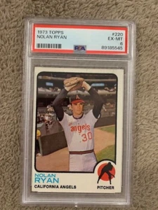 Nolan Ryan PSA 6 EX-MT   1973 Topps #220 - Picture 1 of 3