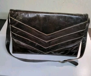 Vintage Italian Mario Valentino Shoulder Bag Clutch Purse - Picture 1 of 6