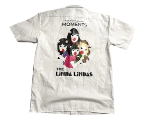 THE LINDA LINDAS Unisex Summer 2024 Tour T-Shirt White Dickies Size M *NEW* - Picture 1 of 7