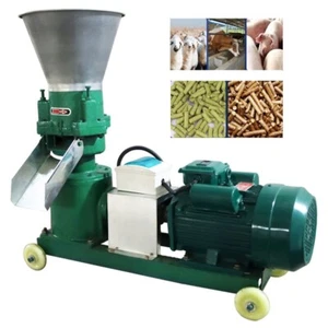 10MM Feed Pellet Mill Machine Plant Device Grain Pellet Maker 220V 239551+239618 - Picture 1 of 12