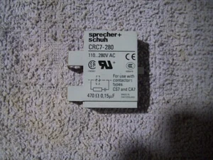SPRECHER+SCHUH CRC7-280M SURGE SUPRESSOR RC NNB - Picture 1 of 2