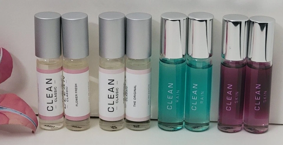 CLEAN EAU DE TOILETTE/EAU DE PARFUM ROLLERBALL 0,17 fl oz (ESCOLHA SEU PERFUME) - Imagem 1 de 2