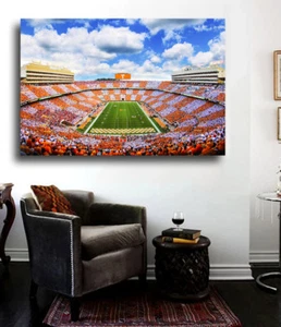 Tennessee Vols Neyland Football Stadium 36 x 24 Canvas Ready to Hang Art - Picture 1 of 6