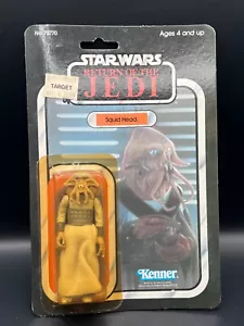 Vintage Star Wars Squid Head MOC 1983 Kenner 65B Back Return of the Jedi - Bild 1 von 12