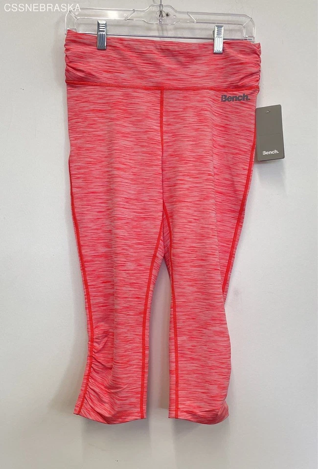 Bench Coral Pink women’s workout leggings UPF 40+ reflective feature - Size M - Изображение 1 из 4