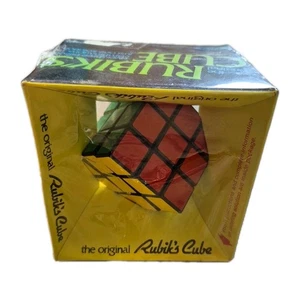 Vintage 80s The Original Rubik's Cube by Ideal 1980 2164-2 New SEAL IS TORN! - Picture 1 of 6