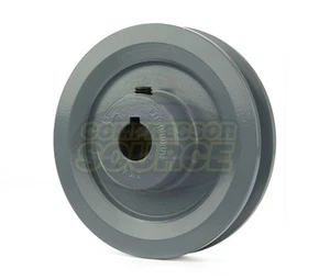 Gusseisen 4" Single Groove Riemenscheibe V Style Abschnitt A Riemen 4L für 5/8" Welle - Bild 1 von 6