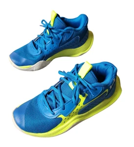 Zapatillas deportivas Under Armour Jet 23 (3026635-401) talla 4Y azul amarillo - Imagen 1 de 6